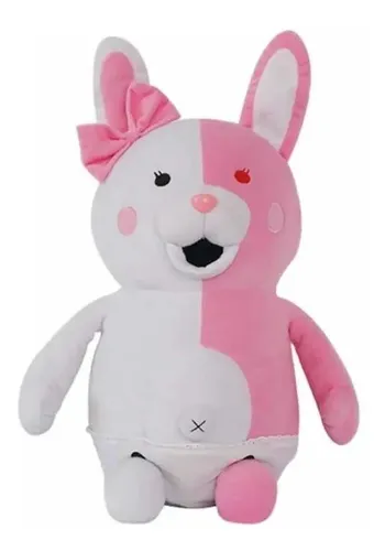 Peluche Cuscino Monomi-chan E Monokuma – Morbido, PP Cotone, Decorazione Camera Da Letto E Regalo Anime