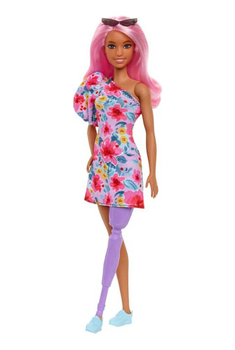 Muñeca Barbie Fashionistas 189 Prótesis Mattel Fionatoys