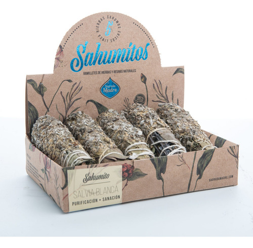 Sahumitos Sagrada Madre - Sahumos- SALVIA BLANCA