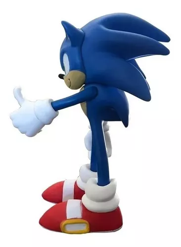 Boneco Sonic Collection Articulado 23 Cm Na Caixa