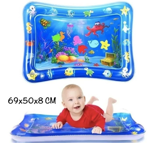 Tapete Colchoneta Interactivo Didáctico Inflable Para Bebes