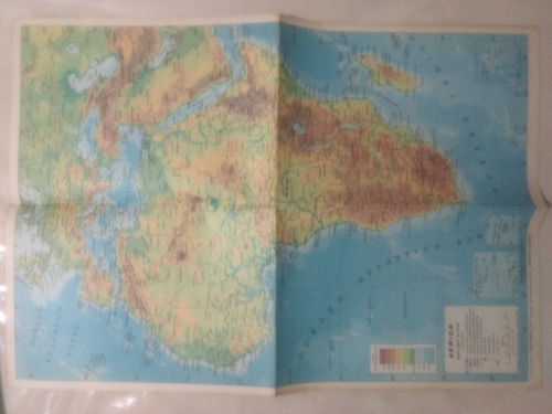 Lote 4 Mapas N°6 Físico Político América+ África+asia+europa