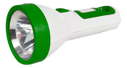 Linterna De Mano Plastica Luz Led Pilas Farol Camping Bz3