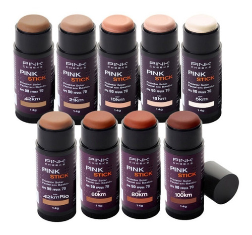 Imagem 5 de 6 de Pink Stick Protetor Solar E Base Fps 90 Pink Cheeks Cor