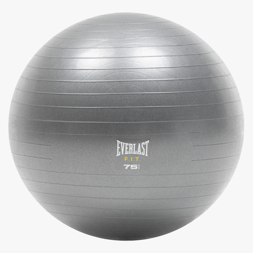 Balón Pilates Fit Gris 75 Cm. Everlast