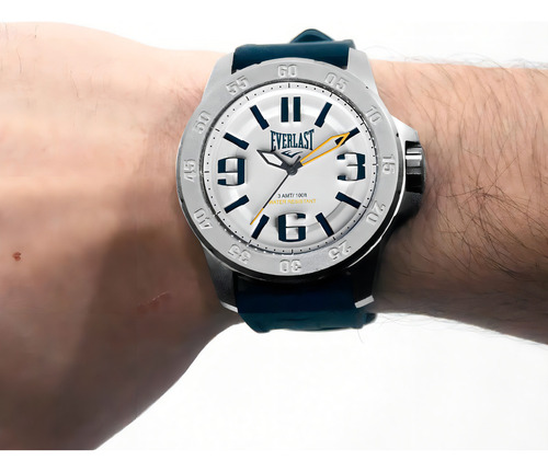 Relógio de Pulso Masculino Everlast Azul E698