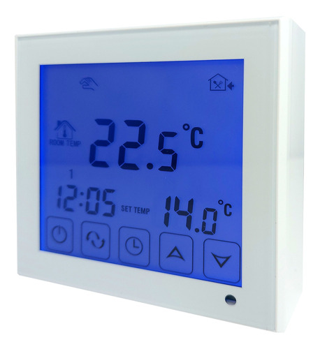 Termostato Ambiente Programable Calefacción Pantalla Táctil