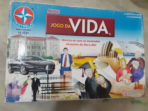 Jogo da Vida - Tabuleiro com Aplicativo da Estrela Original