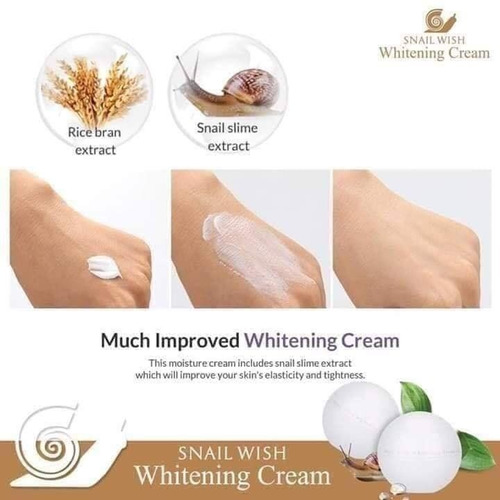 Crema Aclarante Anti-arrugas De Baba De Caracol