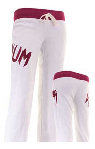 Pantalon Venum Flamengo Mujer Blanco/rosado-talle S