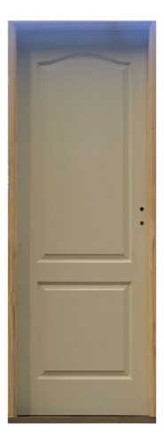 Puerta Placa Craftmaster Blanca 60 Marco Madera Tab15