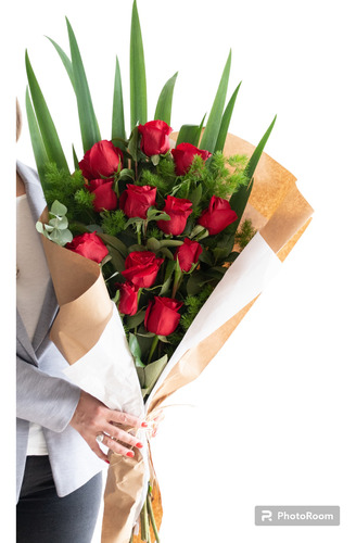 Ramo Rosas Naturales Importadas Regalos San Valentin - Envio