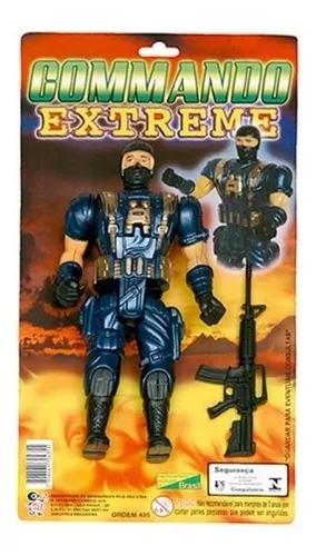 Boneco Commando Extreme - Soldado