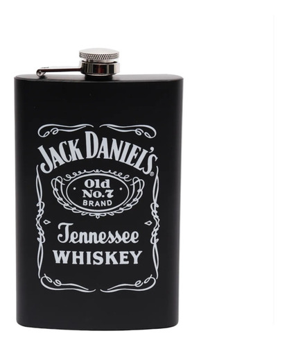 1 Cantil Jd Em Aço Inox 177ml Rum-whisky-vodka - Aqui C/nfe