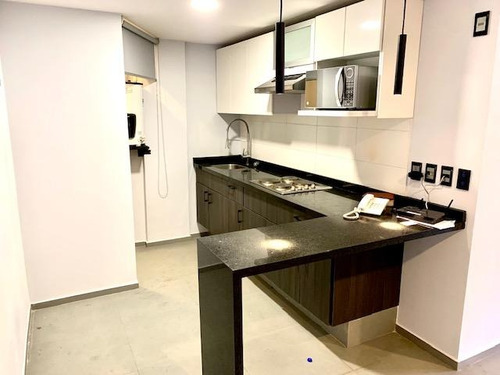 Anzures, Departamento Con Terraza Privada, 1 Recámara, Estudio O Área De T.v., 2 Baños Completos, Vigilancia 24 Horas. Excelente Ubicación. El Edificio Cuenta Con Roof Garden En Áreas Comunes.