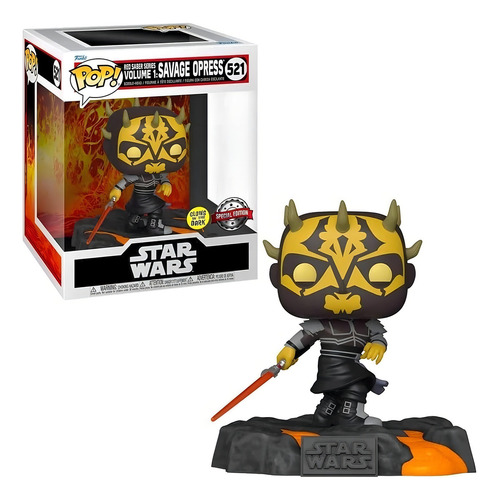 Funko Red Sabre Vol 1 Savage Press Glows Edição Especial 521
