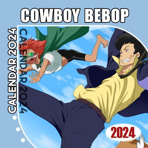 Calendario 2024 De Manga Anime Con 12 Meses