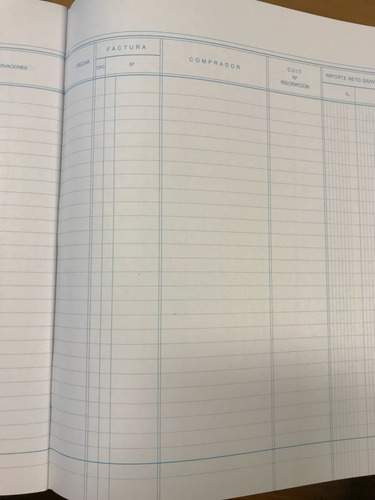 Libro Iva Ventas 48 Folios Flexible