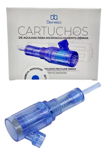 comprar Cartucho Microagulhamento Dermia Pen Plume Cx - 10un