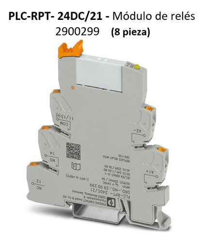 Plc-v8c/pt-24dc/sam2 Módulo Independiente Plc Logic (Usado)