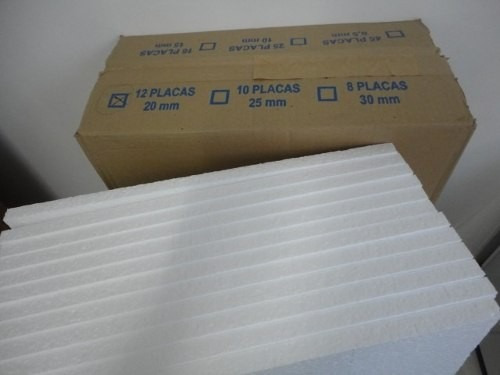 Imagem 4 de 4 de Placas De Isopor 100 Mm Pct C/2 Placas