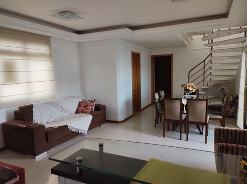 Imagem 21 de 29 de Vendo Cobertura Duplex Em Balneário Estreito Fpolis Sc, 4 Dormitórios Senso 2 Suítes 3 Vagas De Garagem, Piscina. - Cb340