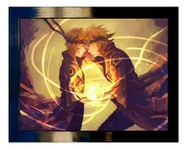 Comprar Quadro Decorativo Anime Naruto Pai E Filho