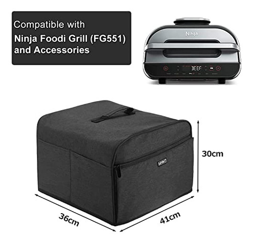 Funda Antipolvo Compatible Con La Parrilla Inteligente Xl Ni