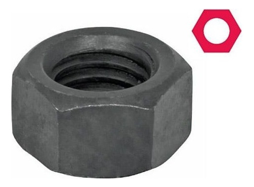 Tuerca Grado 5 Hexagonal 1/4' Fiero 44695