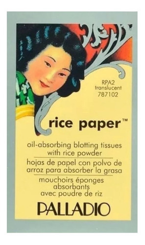 Papel Absorbente Con Polvo De Arroz Translucent-palladio Sll