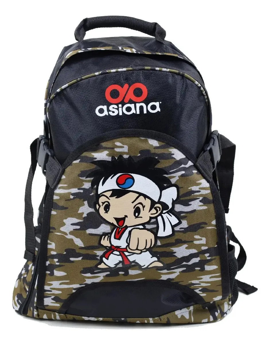 Mochila Asiana Escolar Para Artes Marciales Militar