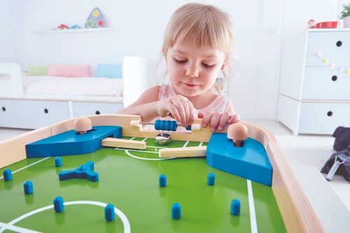 Imagen 6 de 6 de Mesa De Futbol Pinball Para Niños Niñas En Madera Juguete