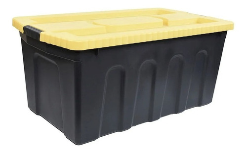 Caja Plastica Uso Rudo Almacenamiento Contenedor ( 3pzs ) Em