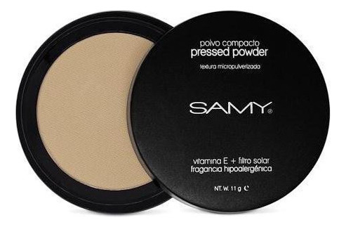 Base de maquillaje Samy polvos samy compactos sin espejo #2 beige x 11 gr