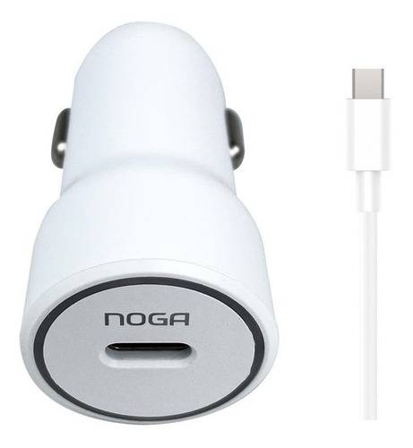 Cargador Para Auto Celular Usb Tipo C Samsung Motorola Noga 