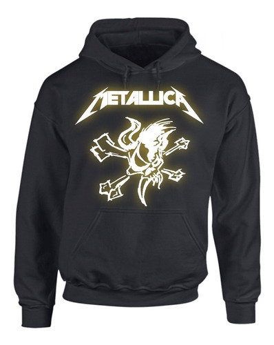 Buzo Metallica - Heavy Metal Reflectivo Personalizado