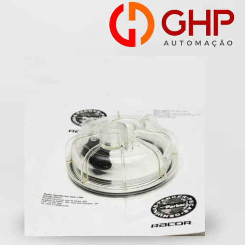 Copo Filtro Racor Parker R90 R120 Furo Sensor Combustivel