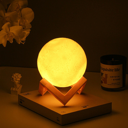 - Luz De Libro Luz De Luna Led Luz De Noche De Luna