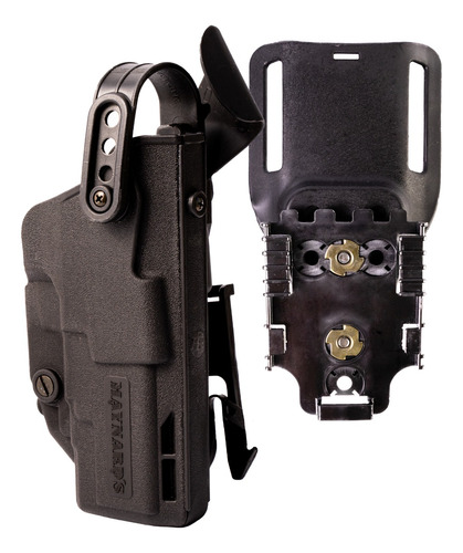 Coldre Force Police Maynards Glock Beretta Apx Cz Ts9 Cintur