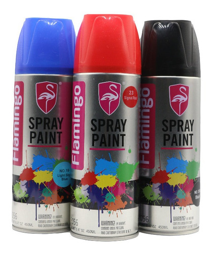 Pak Pintura Aerosol Spray Colores Varios Escoger (3 Pak)