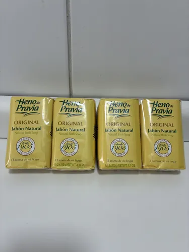 Heno De Pravia Original Sabonete Em Barra 4x115g | MercadoLivre