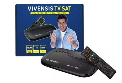 Receptor Digital Sathd Vx10 Vivensis + Kit Gamer Retro Gamer