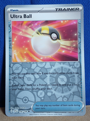 Ultra Ball Item 196/198 Pokémon 2023 Reverse Holo