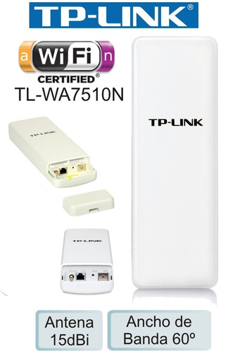 Tp Link Tl-wa7510n Extensor 150mbps 5ghz  Alta Potencia