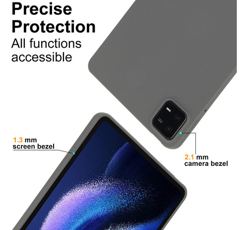 Capa Para Tablet Para Xiaomi Pad 6s 6 5 Pro Macia E Flexível