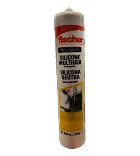 Sellador De Silicona Fischer Neutra Ver Colores 260 Ml