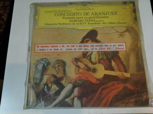 Vinilo 5095 - Concierto De Aranjuez - Fantasia Para Un Gent