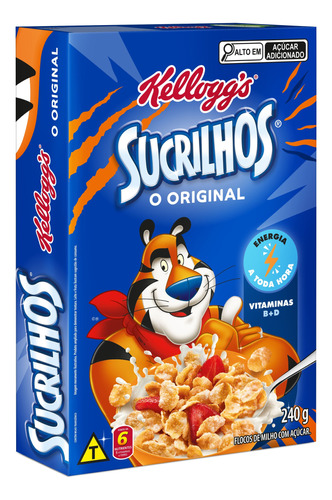 Cereal Matinal Sucrilhos Original Kelloggs 240g