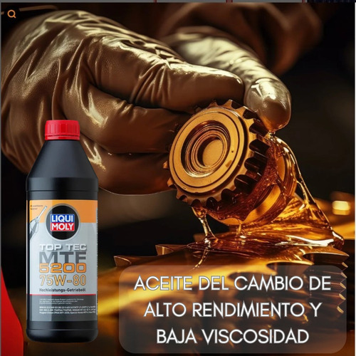 Aceite Transmisión Top Tec Mtf 5200 75w80 Gl4 Liqui Moly 2lt