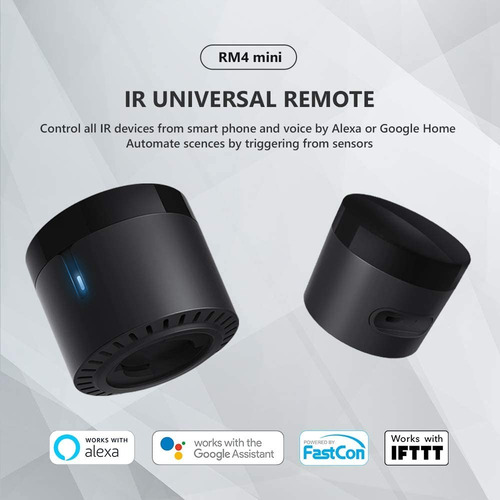 Broadlink Rm Mini 4 C/ Remoto Wifi Para Google Home O Alexa.